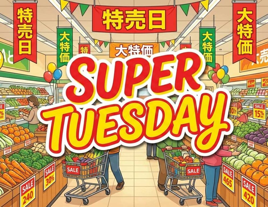 スーパーチューズデー！